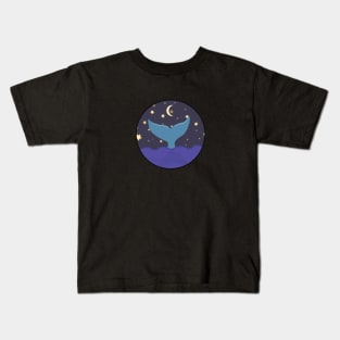 Midnight Whale Kids T-Shirt